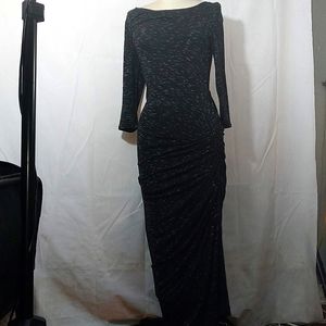 Max studio sexy grey maxi dress